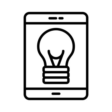 Light Bulb Vector Icon Design