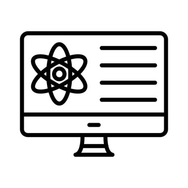 Computer Science Vector Icon Design