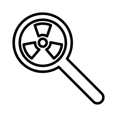 Radiation Vector Icon Design