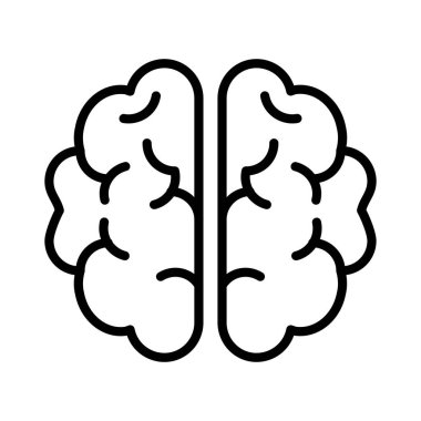Brain Vector Icon Design