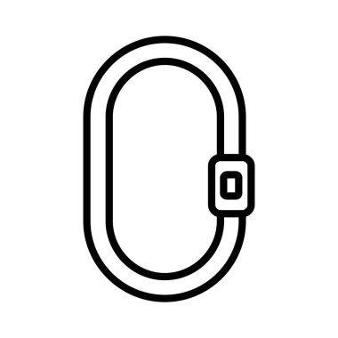 Karabinalı Vektör Simgesi Tasarımı