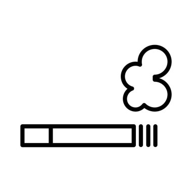 Cigrette Vektör Simgesi Tasarımı