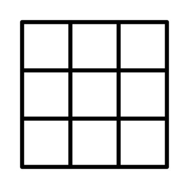 Rubik Küp Vektör Simgesi Tasarımı