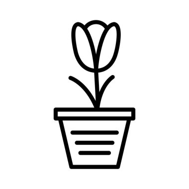 çiçek vektör simge tasarım