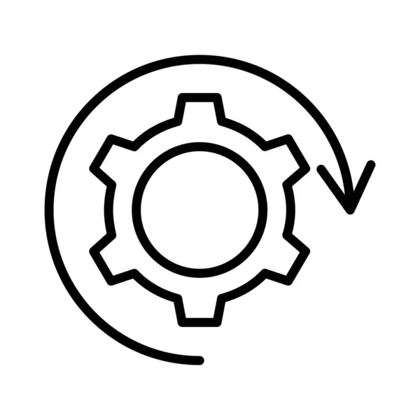 Mechanical Vector Icon Design — Stock Vector