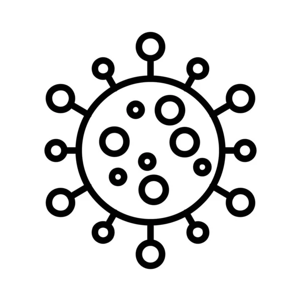Virus Vector Icon Design — Stok Vektör