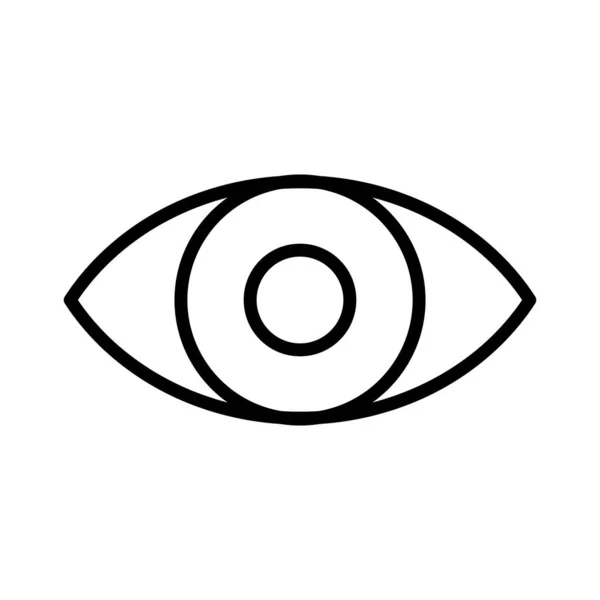 Eye Vector Icon Design — Vettoriale Stock