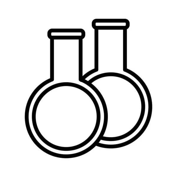 Flask Couple Vector Icon Design — Stock Vector