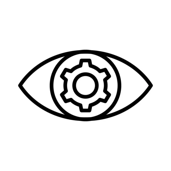 Vision Vector Icon Design —  Vetores de Stock