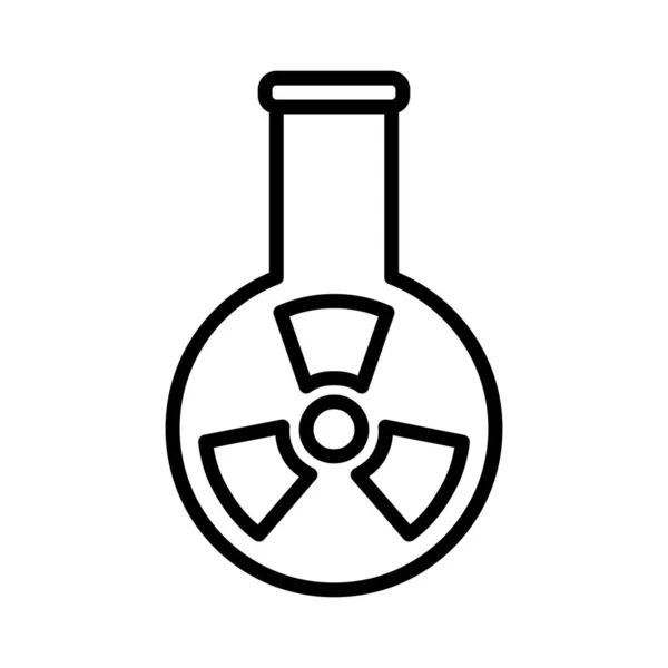 Flask Vector Icon Design — Stock Vector