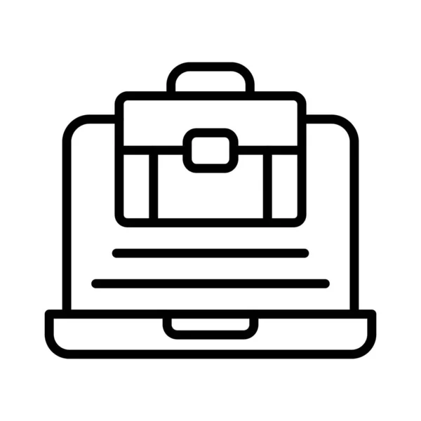 Laptop Vector Icon Design — Stockvector