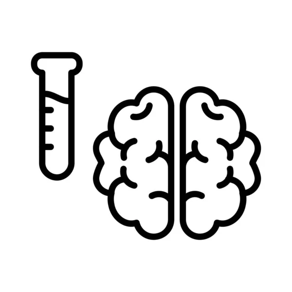Brain Vector Icon Design — Stock Vector