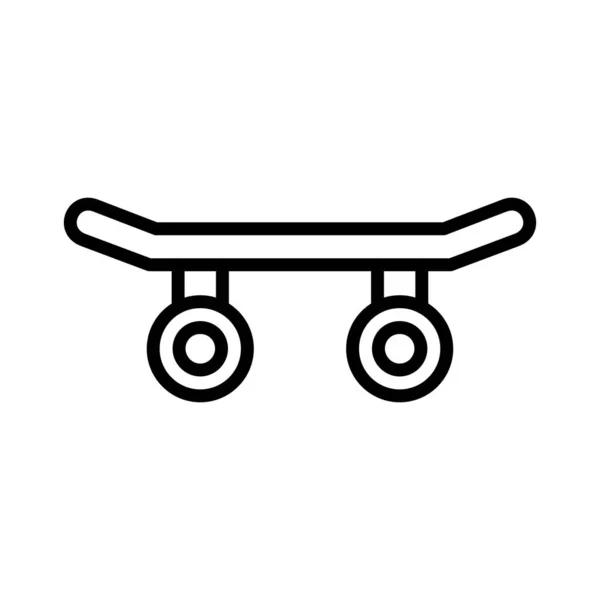 Skate Vector Ícone Design — Vetor de Stock