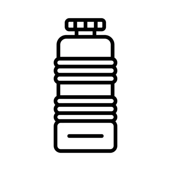 Water Bottle Vector Icon Design — Stock Vector