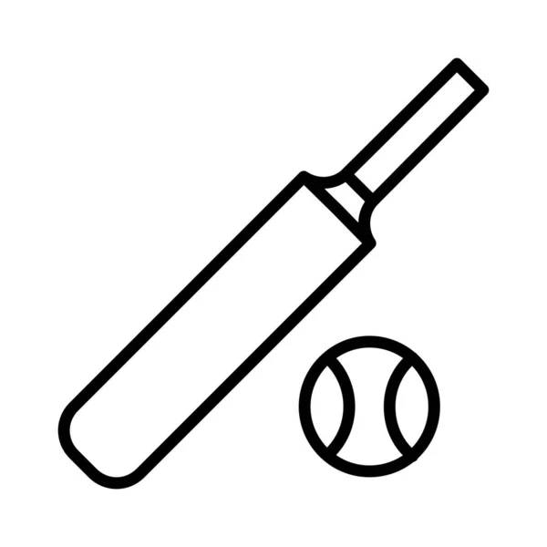 Cricket Vektor Ikon Design — Stock vektor