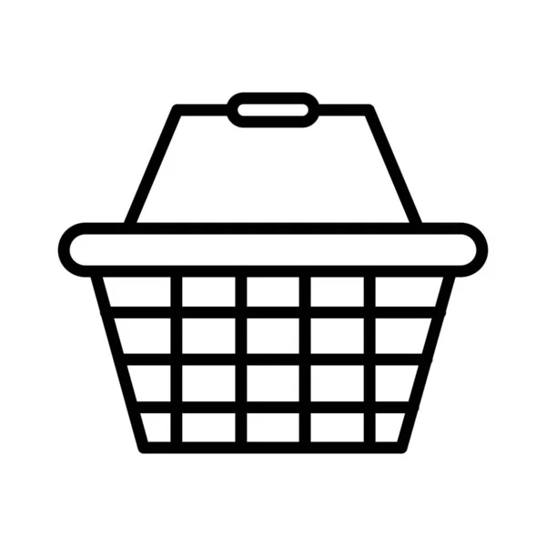 Basket Vector Icon Design — Vector de stock