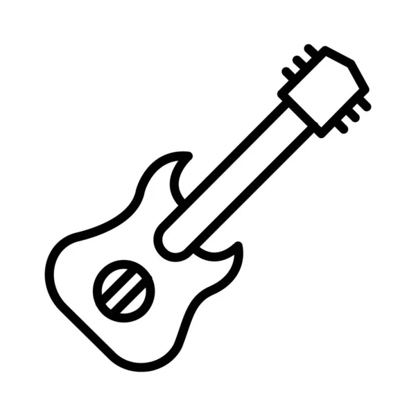 Guitar Vector Icon Design — Wektor stockowy
