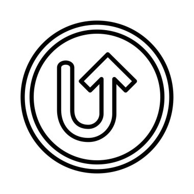 Arrow Vektör Simgesi Tasarımı Aç