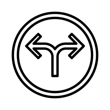 Alternatif Ok Vektörü Simgesi Tasarımı