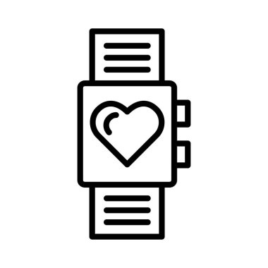 Smart Watch Vector Icon Design