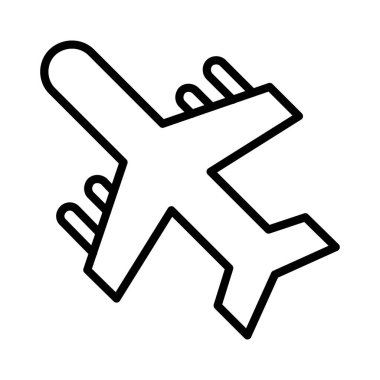 Aeroplane Vector Icon Design