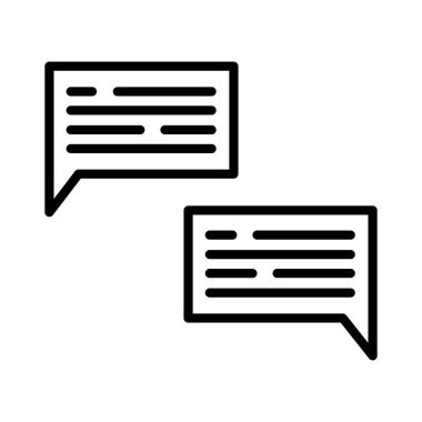 Chat Vector Icon Design