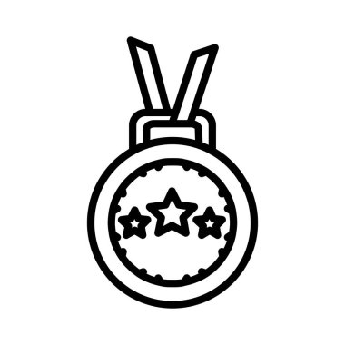 Madalya vektör simgesi tasarım