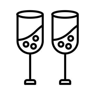 Champagne Vector Icon Design