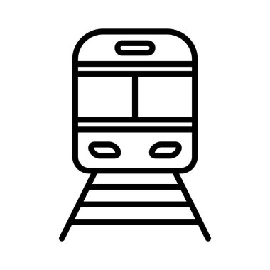 tren vektör simgesi tasarımı