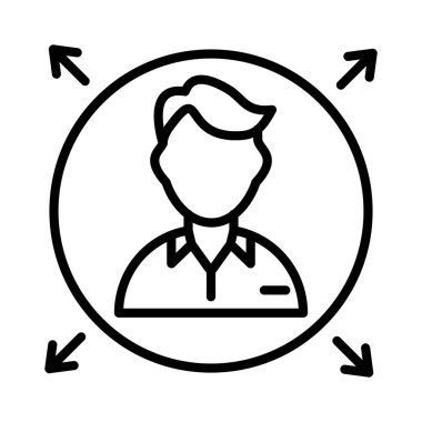 Lider Vektör Simgesi Tasarımı