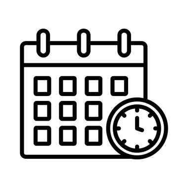 Calender Vector Icon Design