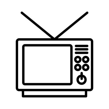 TV vektör simgesi tasarım