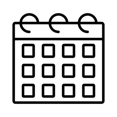 Calender Vector Icon Design