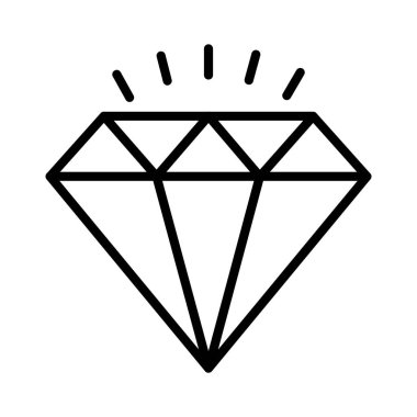 Diamond Vector Icon Design