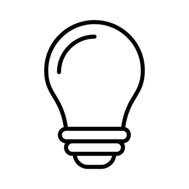 Light Bulb Vector Icon Design