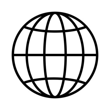Globe Vector Icon Design