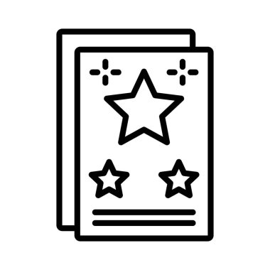 Greeting Card Vector Icon Design