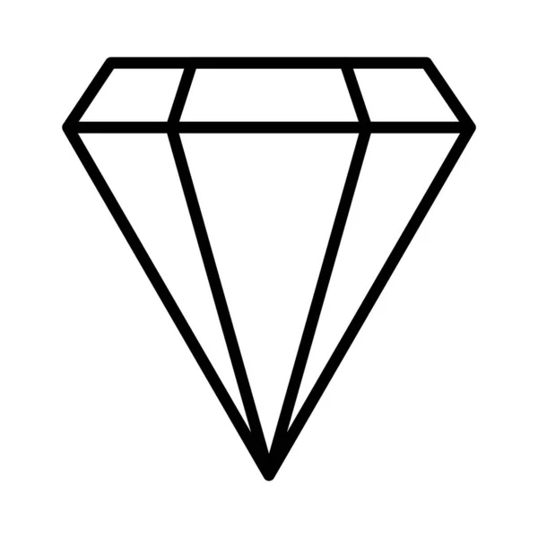 Diamond Vektor Ikon Design — Stock vektor