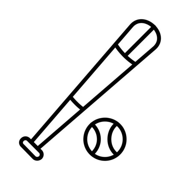 Μπέιζμπολ Vector Εικονίδιο Σχεδιασμός — Διανυσματικό Αρχείο