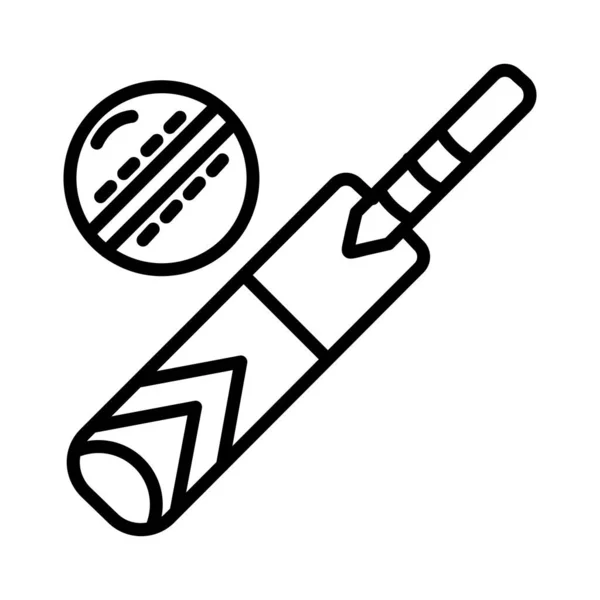 Cricket Vector Icono Diseño — Vector de stock