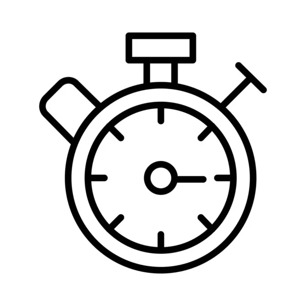 Cronómetro Vector Icono Diseño — Vector de stock