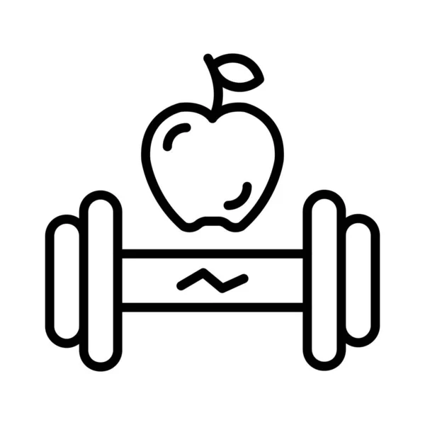 Fitness Vector Icon Design — Image vectorielle