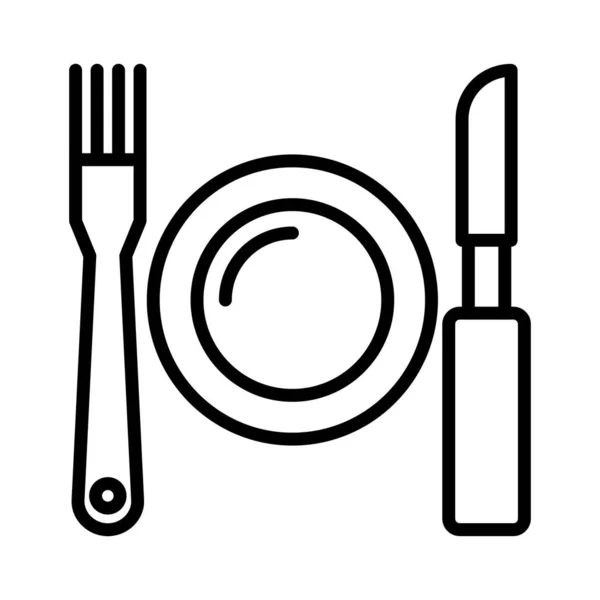 Cutlery Vector Icon Design — Archivo Imágenes Vectoriales