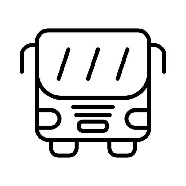 Bus Vector Icon Design - Stok Vektor