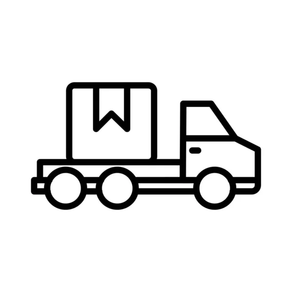 Pick Truck Vector Pictogram Ontwerp — Stockvector