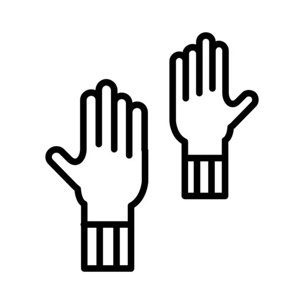 Hands Vector Icon Design — Stockvektor