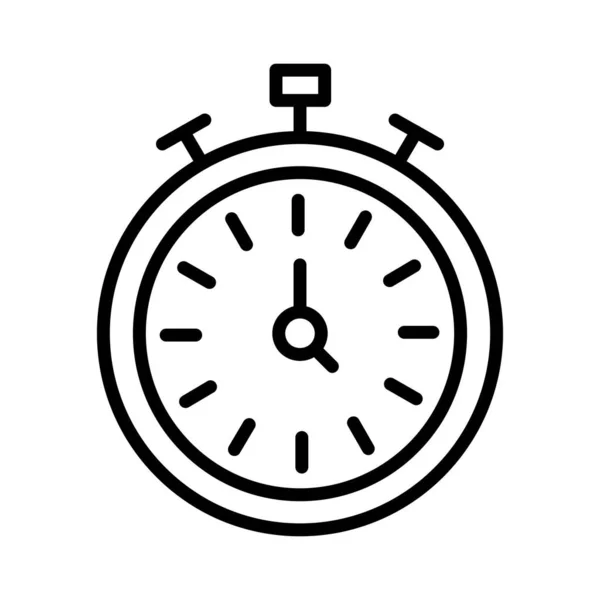 Chronomètre Vectoriel Icône Design — Image vectorielle