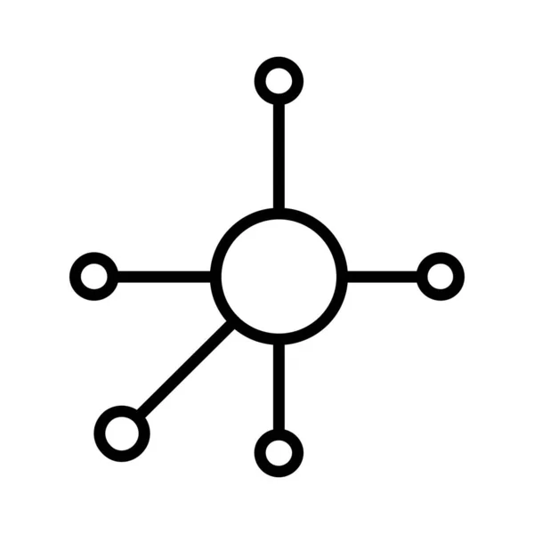 Connection Vector Icon Design — Stockvector
