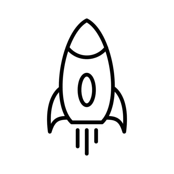 Rocket Vector Icon Design — 图库矢量图片