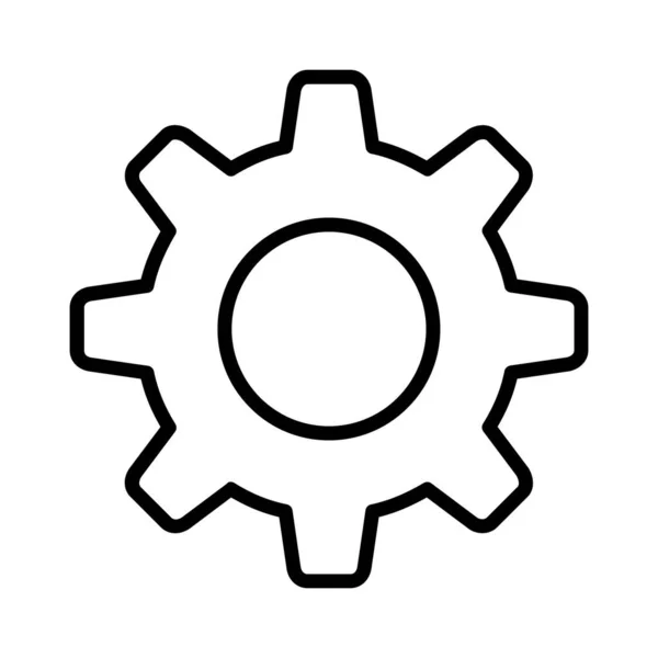 Settings Vector Icon Design — Wektor stockowy